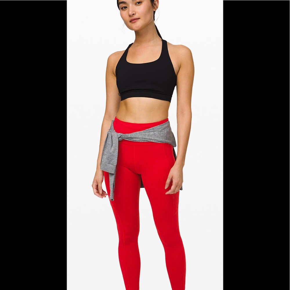 Lululemon Fast and Free Tight II 25"  Nulux Sz6